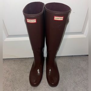 Hunter rain boots